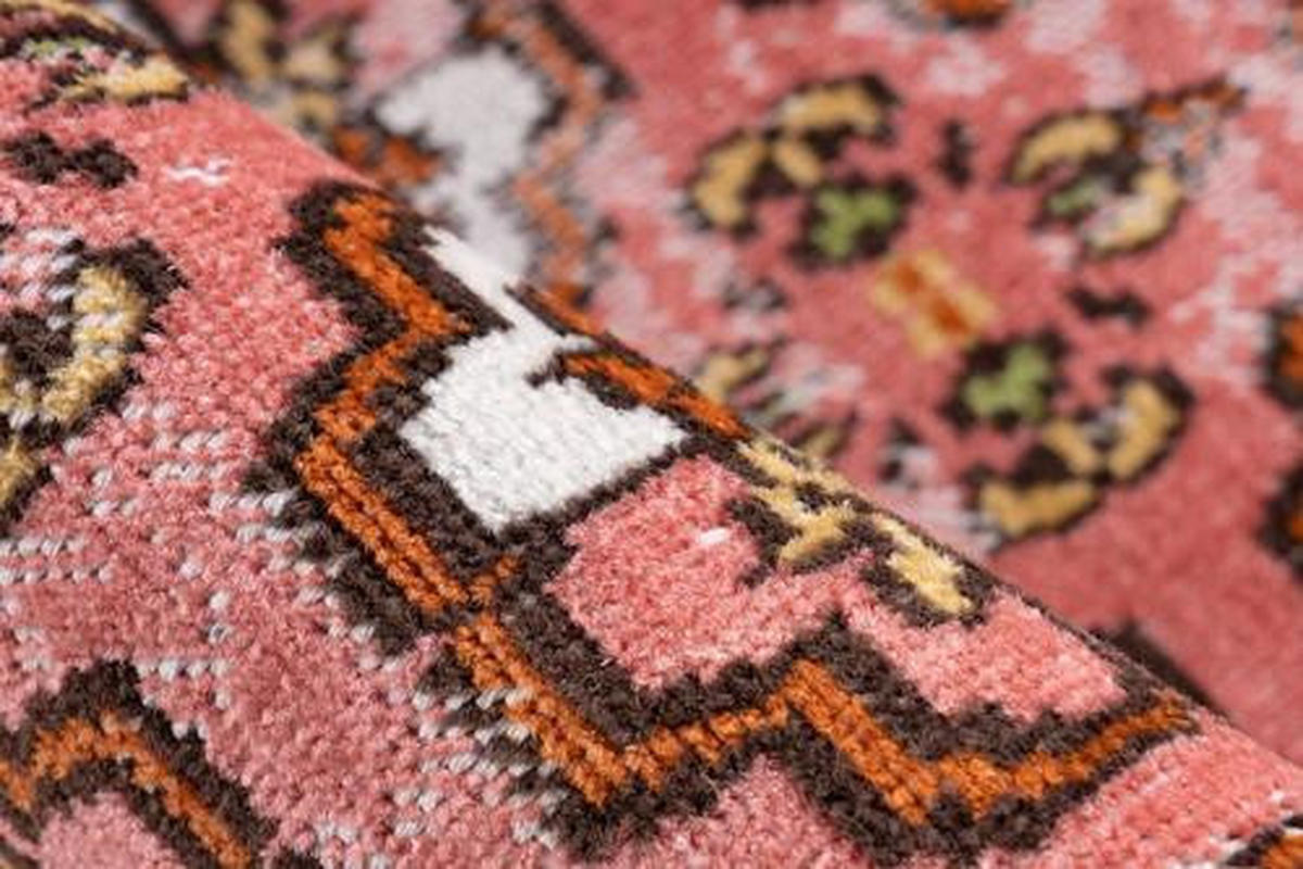 VINTAGE-TEPPICH 80/150 cm Ariya Rot  - Rot, Trend, Textil (80/150cm) - Kayoom