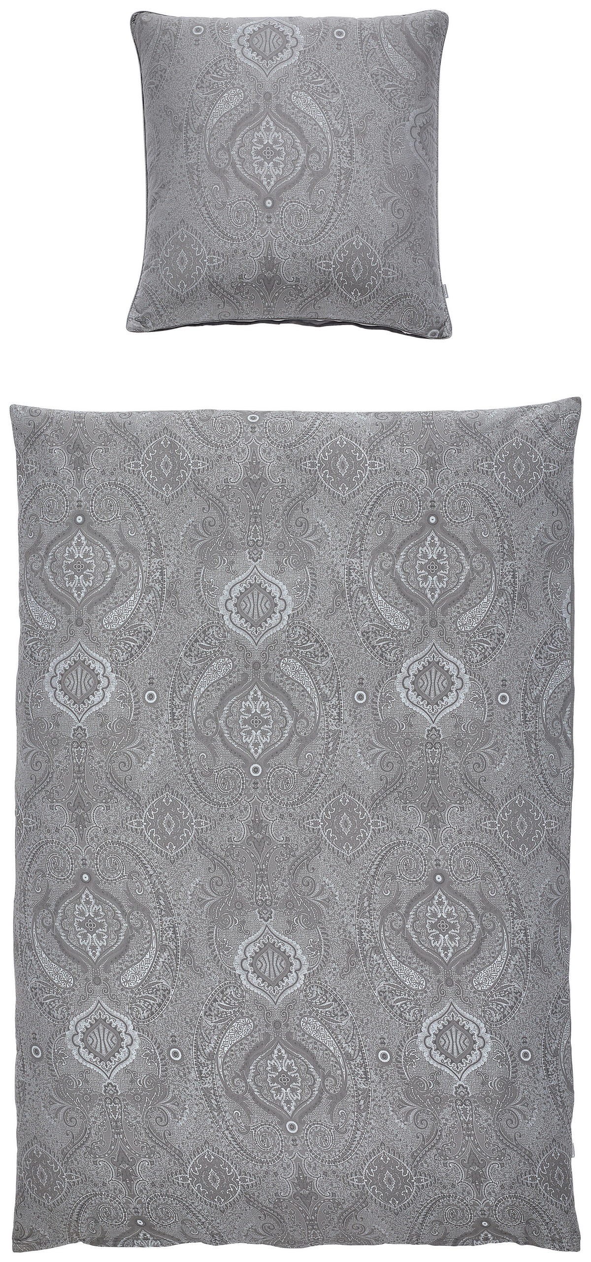 BETTWÄSCHE 2-teilig 135/200 cm  - Anthrazit, Basics, Textil (135/200cm) - Musterring