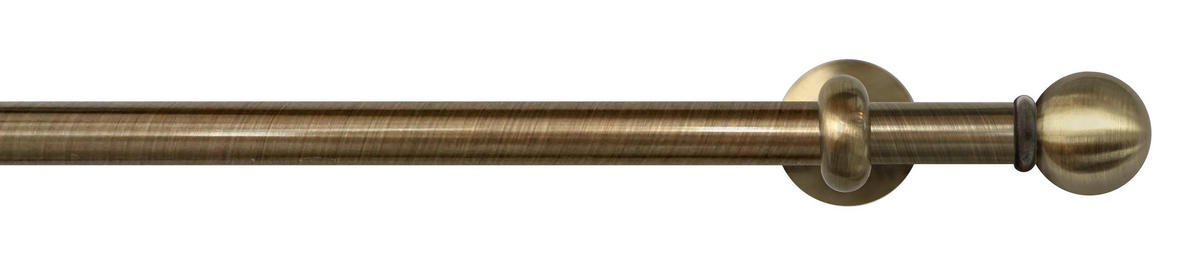 VORHANGSTANGE  150 cm  - Messingfarben, KONVENTIONELL, Metall (150cm)