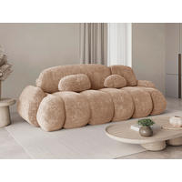SCHLAFSOFA STONE in Rostfarben  - Rostfarben/Schwarz, Design, Kunststoff/Textil (270/103/113cm) - MID.YOU