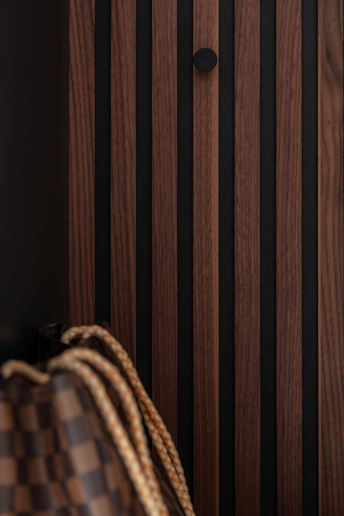 GARDEROBE 6-teilig  in 250/233/59 cm  - Anthrazit/Nussbaumfarben, Design, Holz/Holzwerkstoff (250/233/59cm) - Moderano