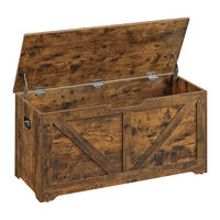 TRUHLICA, 100/46/40 cm - hnedá, Trend, kompozitné drevo (100/46/40cm) - Boxxx