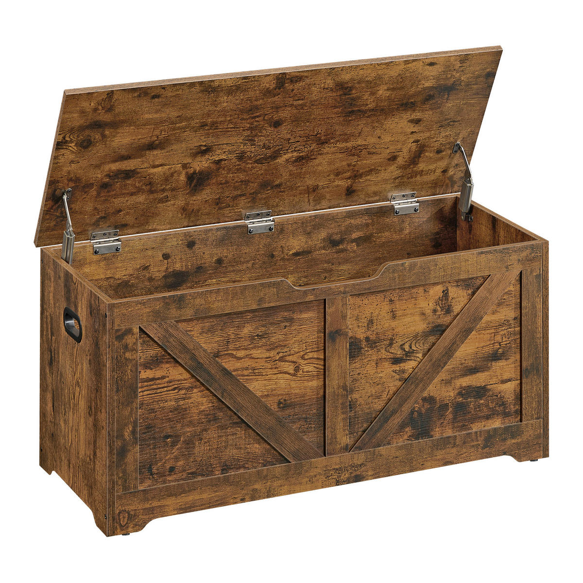 TRUHLICA, 100/46/40 cm - hnedá, Trend, kompozitné drevo (100/46/40cm) - Boxxx