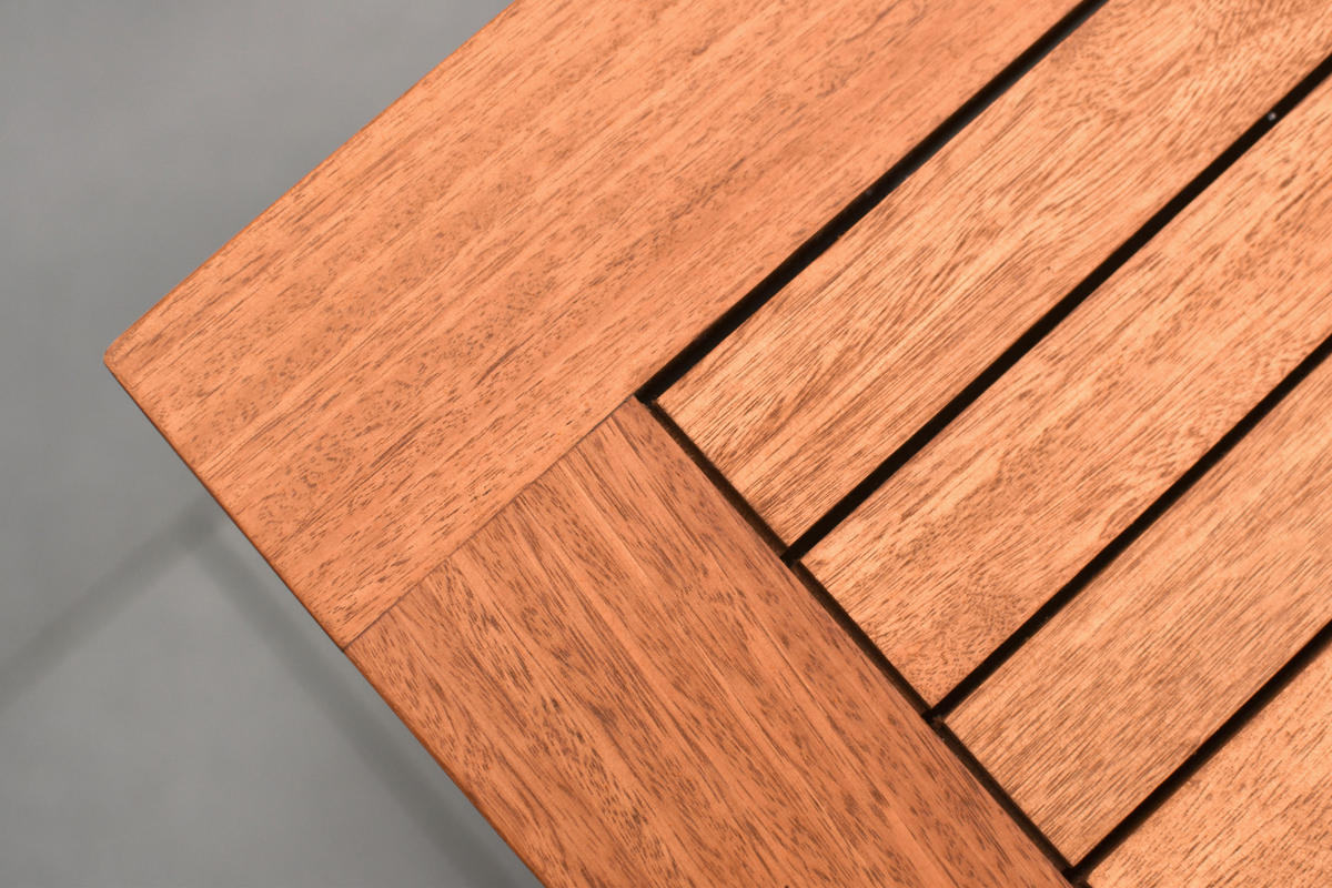GARTENSET Eukalyptusholz Hartholz  - Naturfarben, KONVENTIONELL, Holz - Gardenson