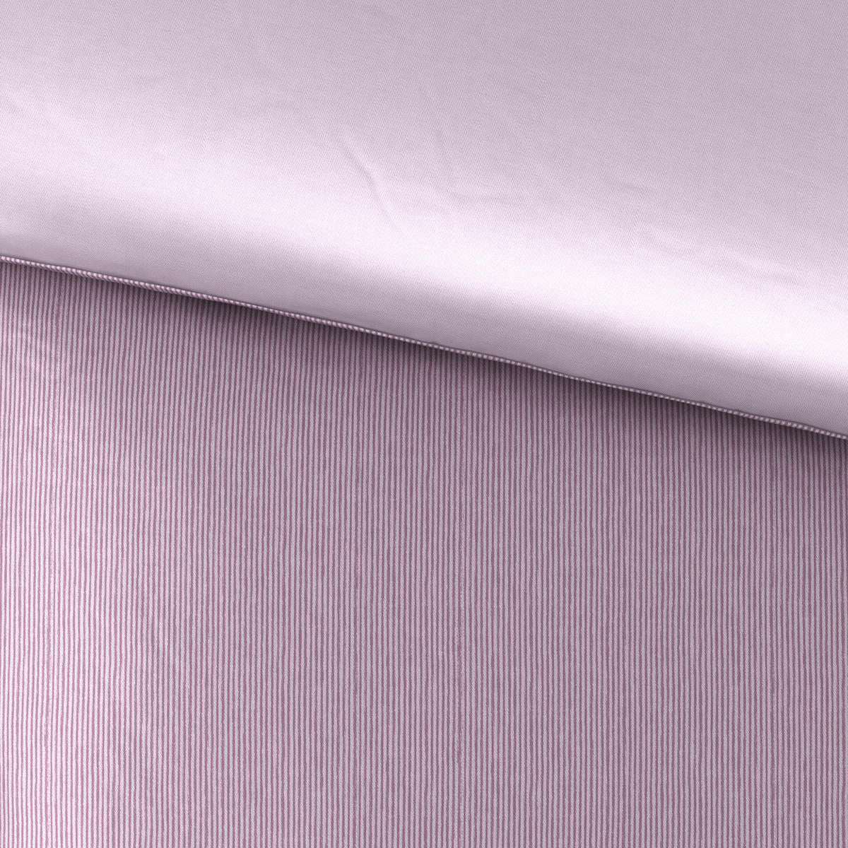 OBOUSTRANNÉ POVLEČENÍ, satén, světle fialová, 155/220 cm - světle fialová, Basics, textil (155/220cm) - Bio:Vio