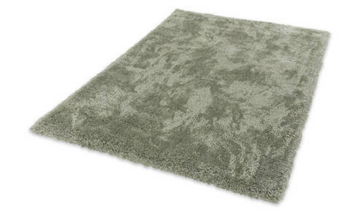 HOCHFLORTEPPICH 67/130 cm Heaven Salbeigrün  - Salbeigrün, Design, Textil (67/130cm) - Novel