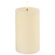 LED-KERZE 7,5/12,5 cm  - Creme, LIFESTYLE, Kunststoff/Paraffin (7,5/12,5cm) - Ambia Home