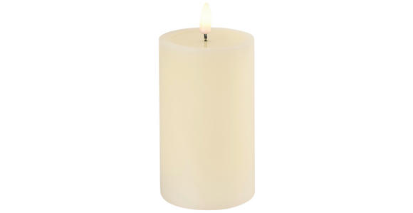 LED-KERZE 7,5/12,5 cm  - Creme, LIFESTYLE, Kunststoff/Paraffin (7,5/12,5cm) - Ambia Home