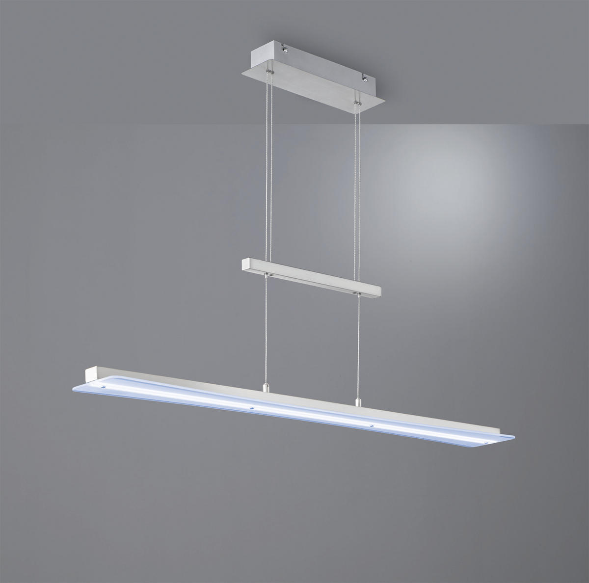 VISEČA LED-SVETILKA  Smash /1800 lm/3000-6500 K/230 V/ - barve niklja/bela, Trend, kovina/steklo (100/150/12cm)