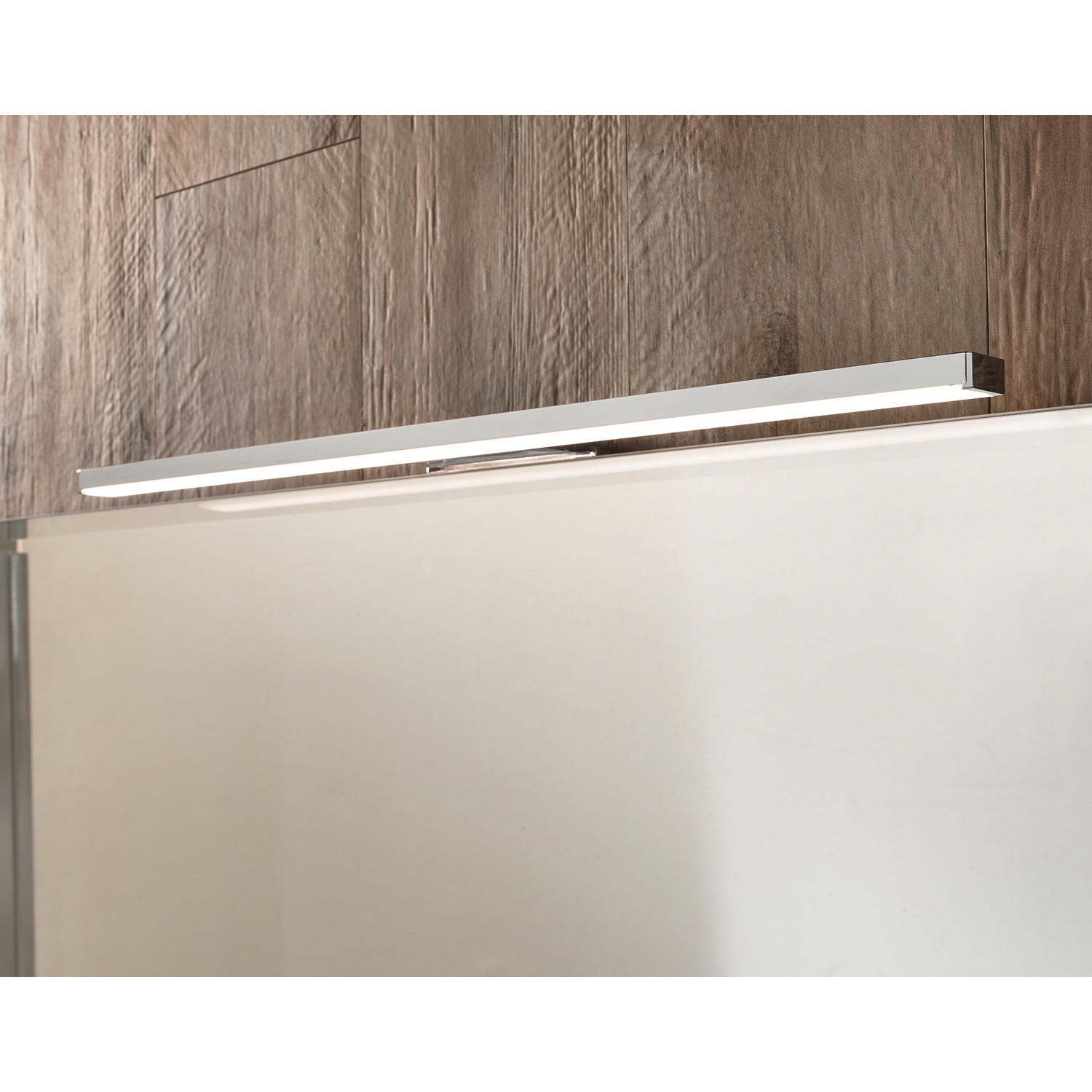 BADEZIMMER-WANDLEUCHTE 4825 VICTORIA 60/7/7 cm   - Chromfarben, Basics, Metall (60/7/7cm)