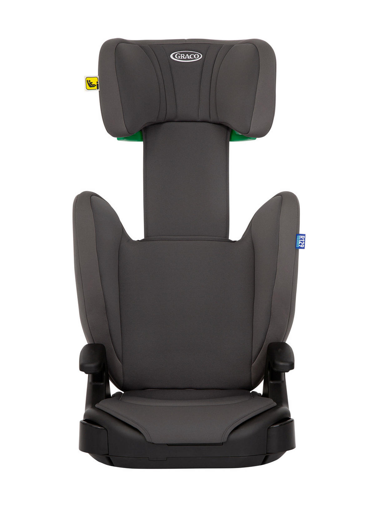 KINDERAUTOSITZ Junior Maxi R129  - Dunkelgrau, Basics, Kunststoff/Textil (39/46,3/64,5-85,5cm) - Graco
