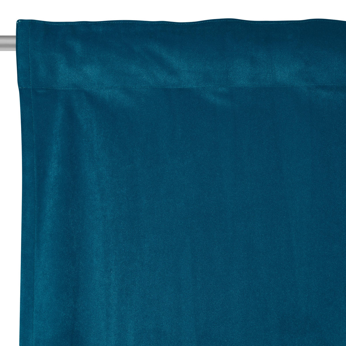 FERTIGVORHANG blickdicht  - Petrol, Basics, Textil (140/245cm) - Esposa