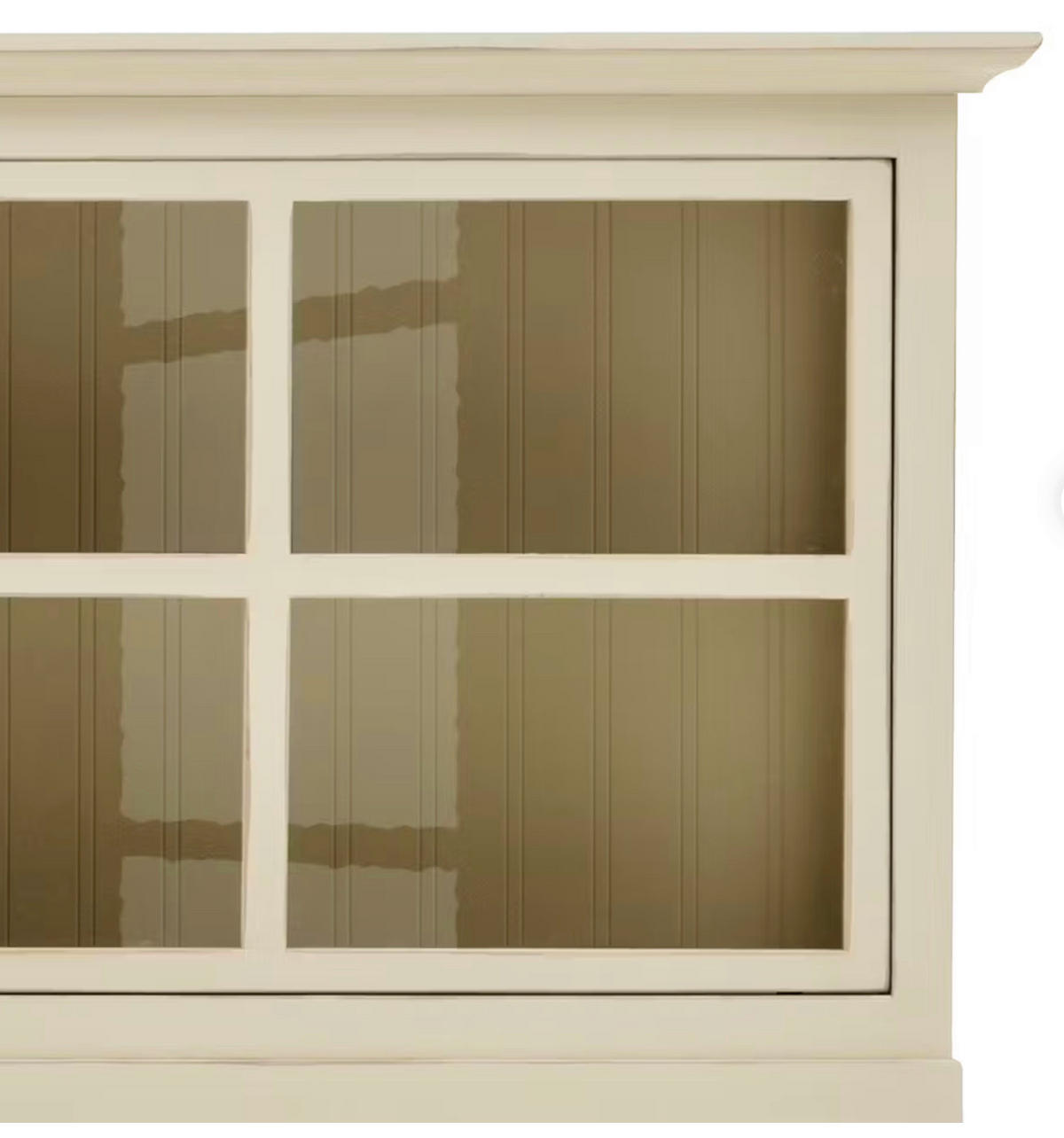 SIDEBOARD UrbanClass  in 190,5/82/49 cm  - Elfenbein, LIFESTYLE, Glas/Holz (190,5/82/49cm) - Livetastic