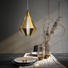 HÄNGELEUCHTE - Messingfarben/Weiß, Design, Glas/Metall (29/110cm) HÄNGELEUCHTE - Messingfarben/Weiß, Design, Glas/Metall (29/110cm)