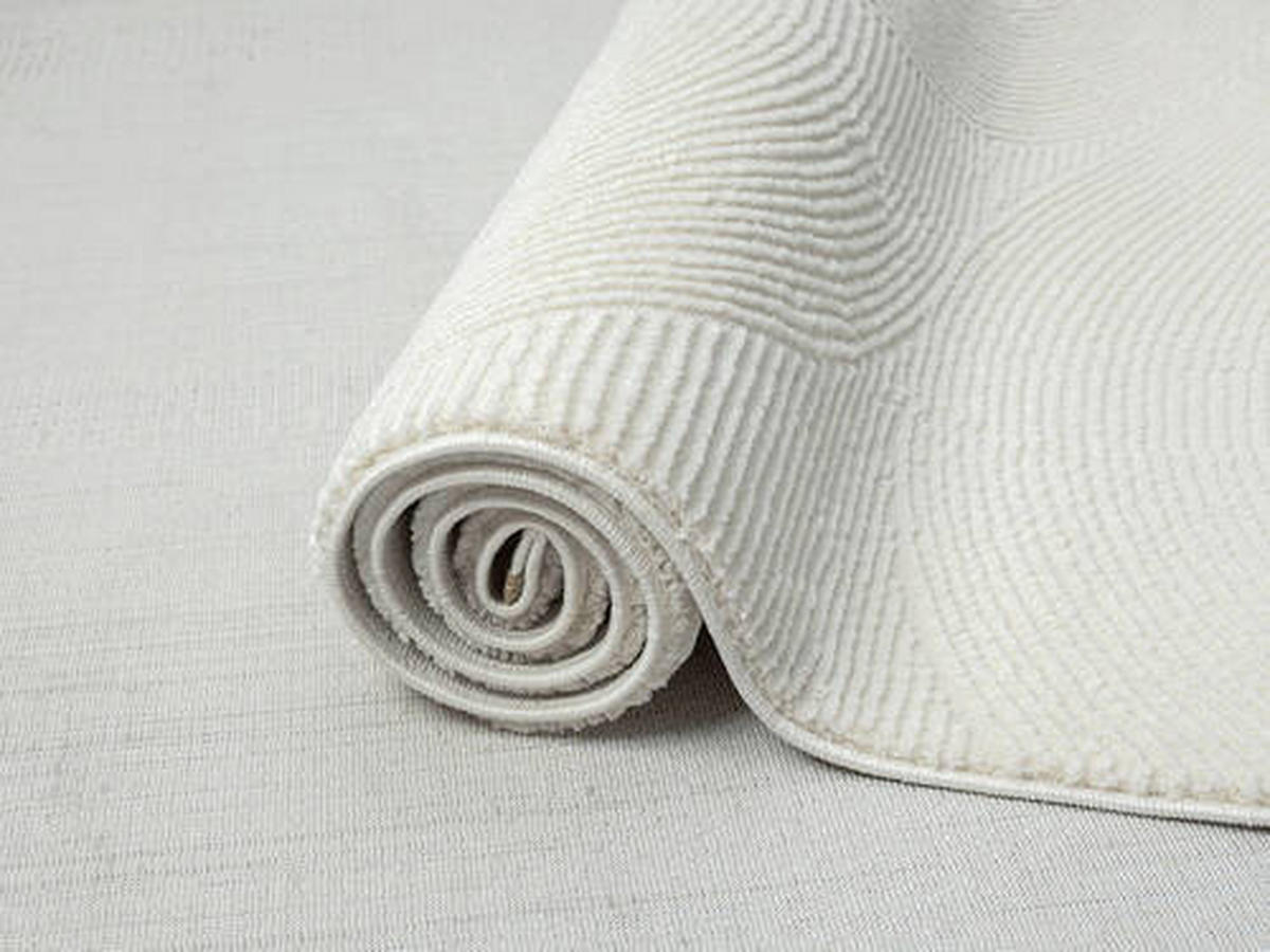 WEBTEPPICH 160/230 cm Sign Creme  - Creme, KONVENTIONELL, Textil (160/230cm)