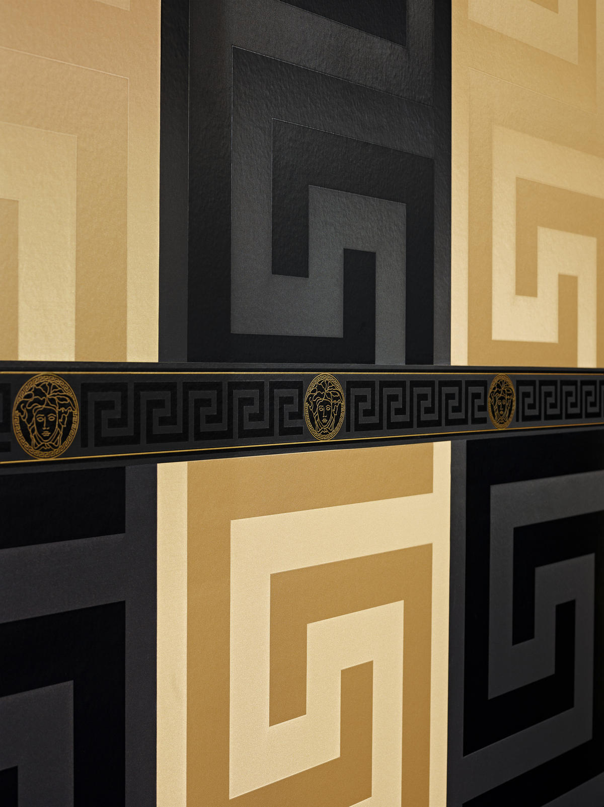 BORDURA - črna, Design, papir (500/13cm)
