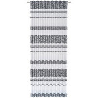 FERTIGVORHANG halbtransparent  - Schwarz, Trend, Textil (140/245cm) - Esposa