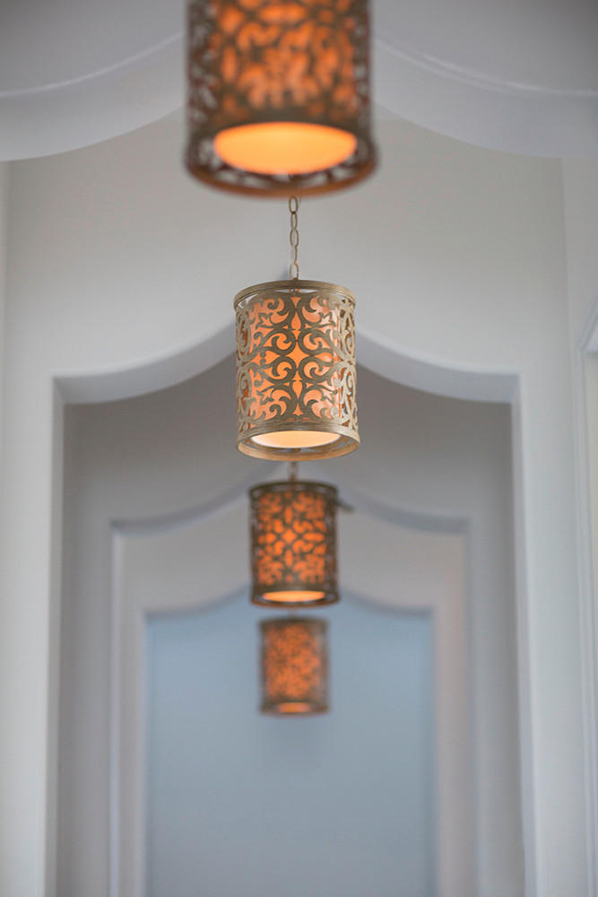 HÄNGELEUCHTE Elstead Carabel 22.9/42 cm   - Champagner, KONVENTIONELL, Metall (22.9/42cm) - Elstead Lighting