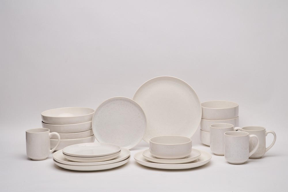 KOMBISERVICE Beige Marbella 20-teilig 4 Personen  - Beige, Trend, Keramik - Novel