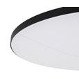 LED-DECKENLEUCHTE 79,5/10,5 cm   - Schwarz, Design, Kunststoff/Metall (79,5/10,5cm) - Novel