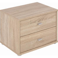 NACHTSCHRANK 50/38,1/35,2 cm Eiche  - Sonoma Eiche, KONVENTIONELL, Holz (50/38,1/35,2cm)