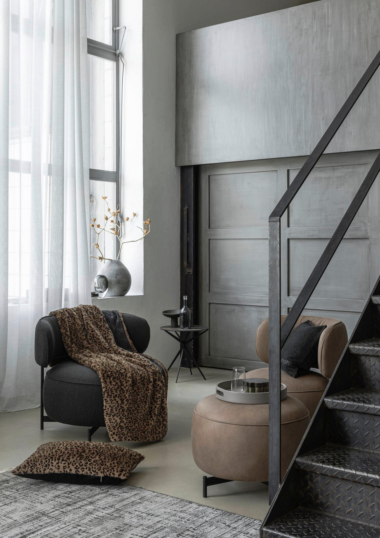 PLÉD, polyester, 130/170 cm - černá/béžová, Trend, textil (130/170cm) - Joop!