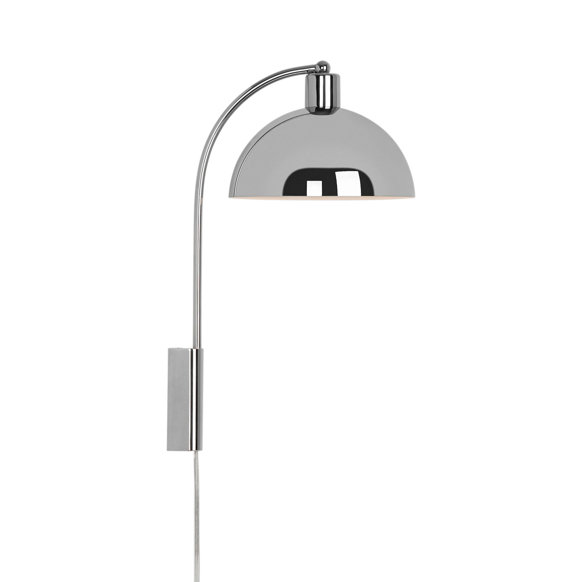 WANDLEUCHTE 26/43 cm   - Chromfarben, KONVENTIONELL, Metall (26/43cm) - Nordlux