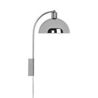 WANDLEUCHTE 26/43 cm   - Chromfarben, KONVENTIONELL, Metall (26/43cm) - Nordlux