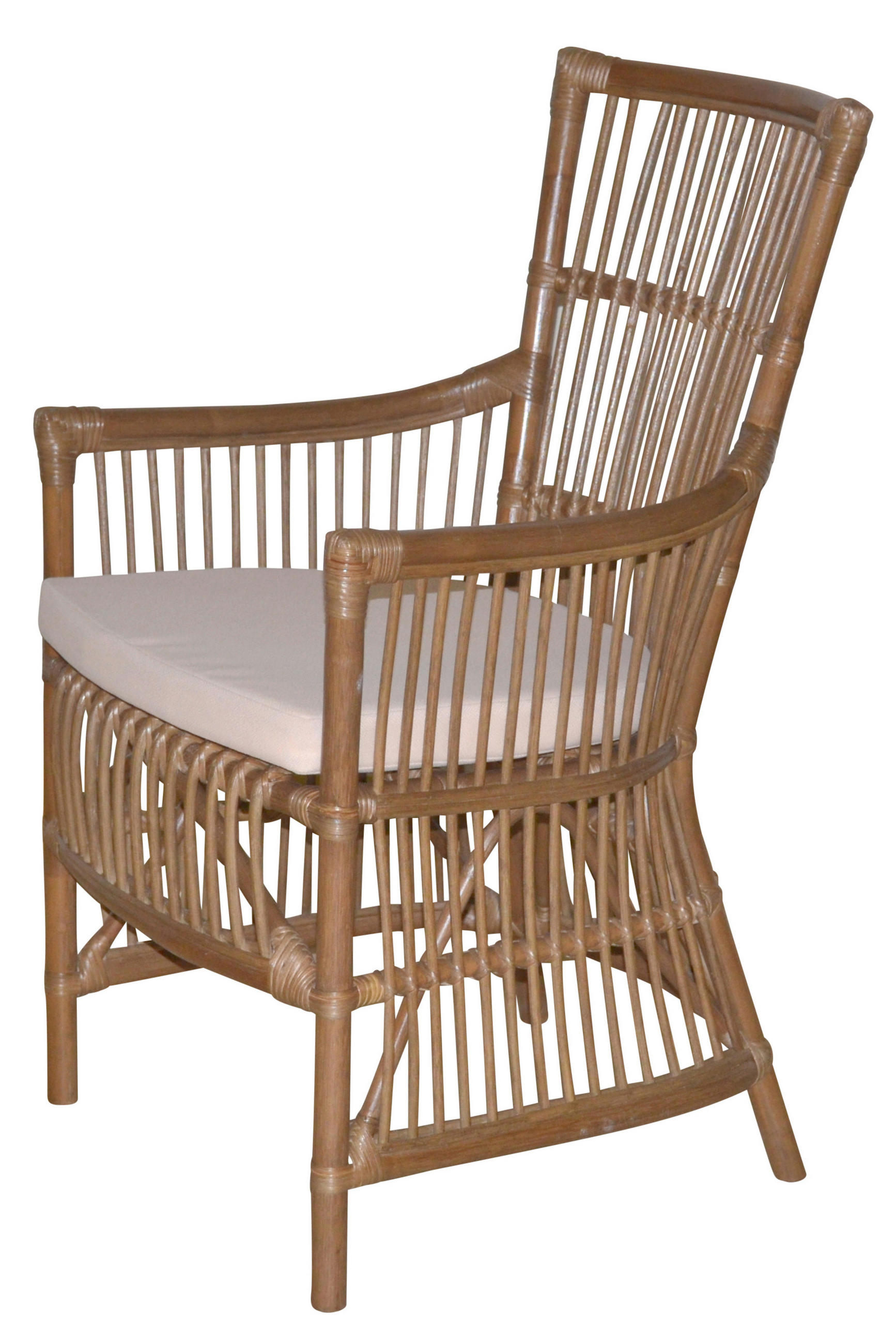 SESSEL Webstoff, Flachgewebe Braun    - Braun, Natur, Holz/Textil (62/55/96cm) - MID.YOU