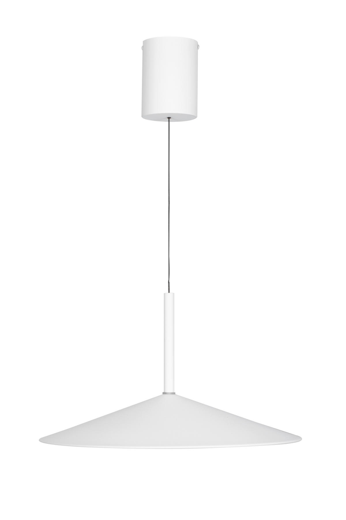 LED-HÄNGELEUCHTE 48/150 cm  - Weiß, LIFESTYLE, Metall (48/150cm) - Novel