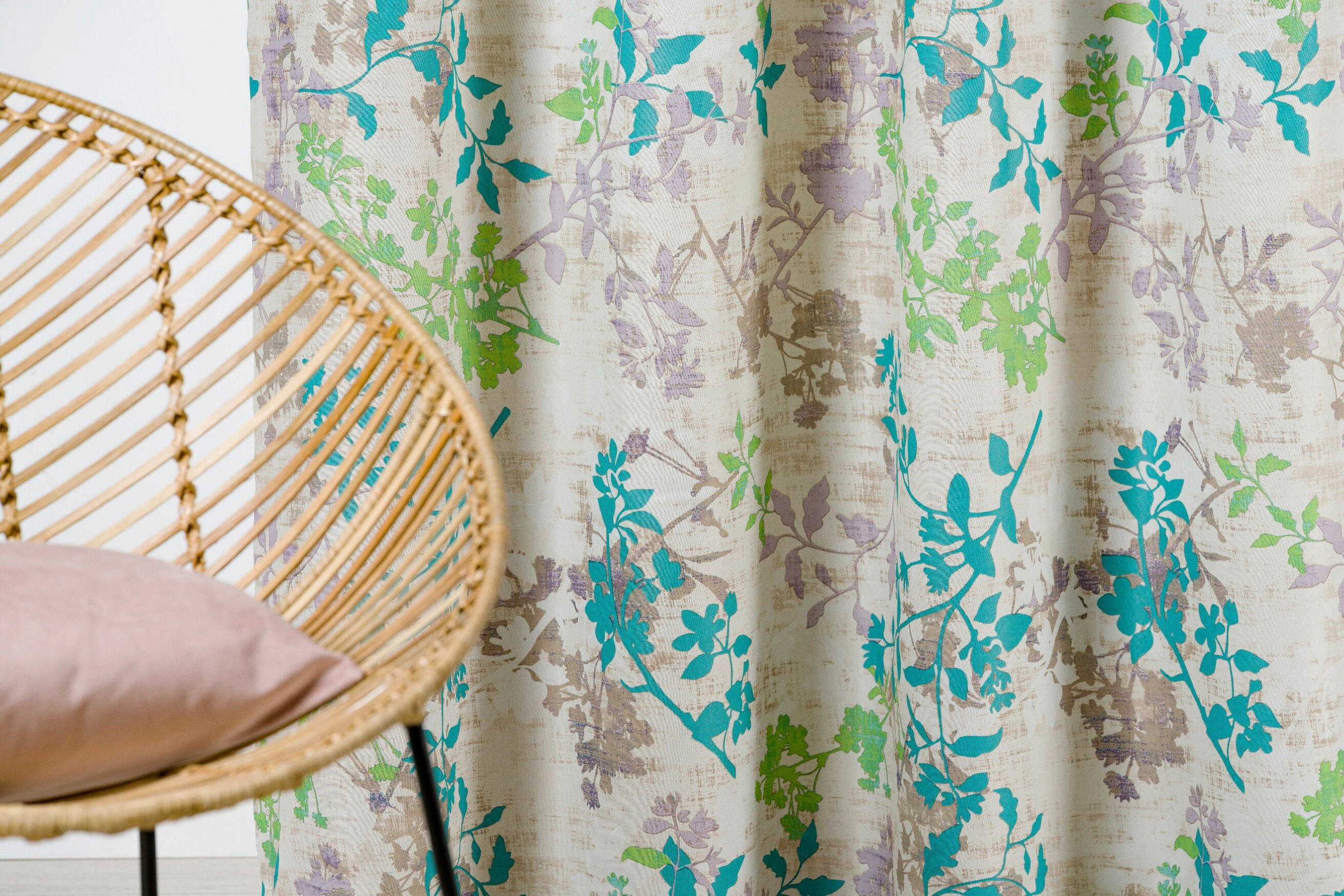 Draperie Confecționată opac  - verde, Basics, textil (140/245cm)