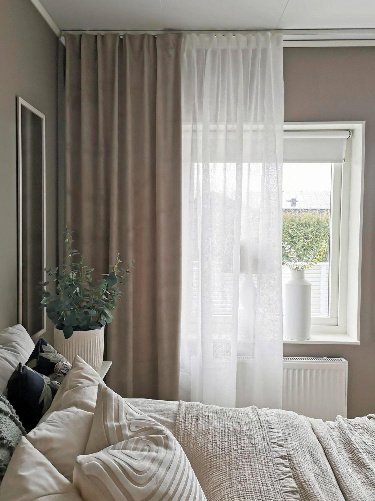 FERTIGVORHANG  black-out (lichtundurchlässig)   135/280 cm 2 Stück  - Hellgrau, Basics, Textil (135/280cm) - Svanefors