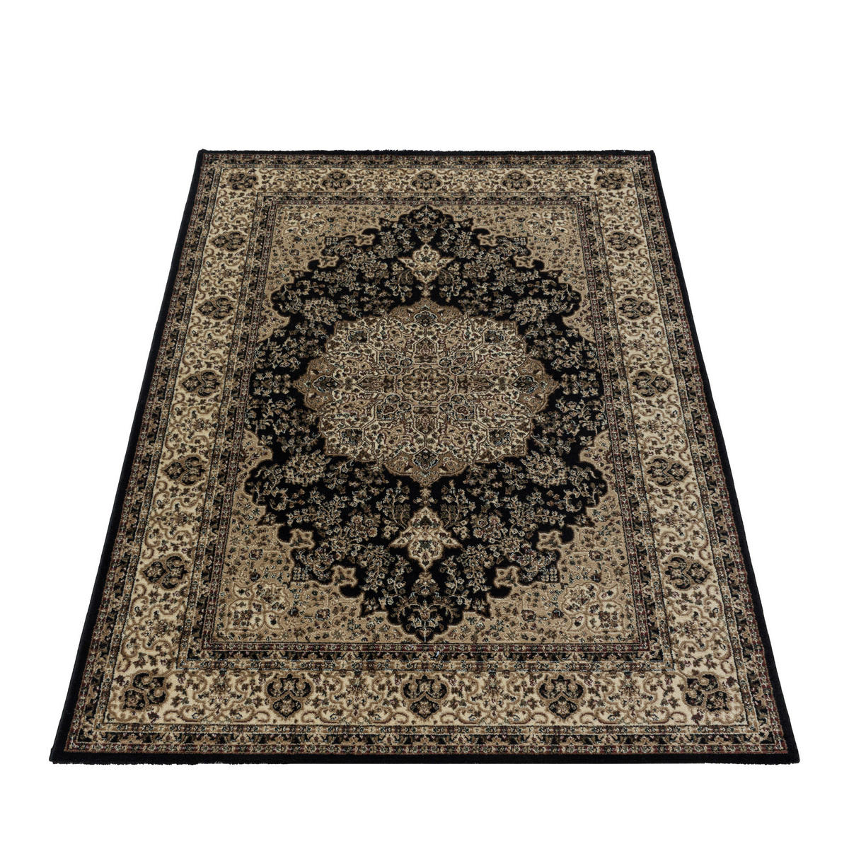 TKANI TEPIH 240/340 cm   crna  Kashmir 2608 Schwarz  - crna, Lifestyle, tekstil (240/340cm)