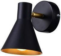 WANDLEUCHTE 10/13/14 cm   - Schwarz, Basics, Metall (10/13/14cm)