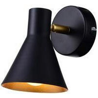 WANDLEUCHTE 10/13/14 cm   - Schwarz, Basics, Metall (10/13/14cm)
