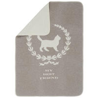 DEKA PRO KOČKY, bavlna, 70/90 cm - jílová barva, Basics, textil (70/90cm) - David Fussenegger