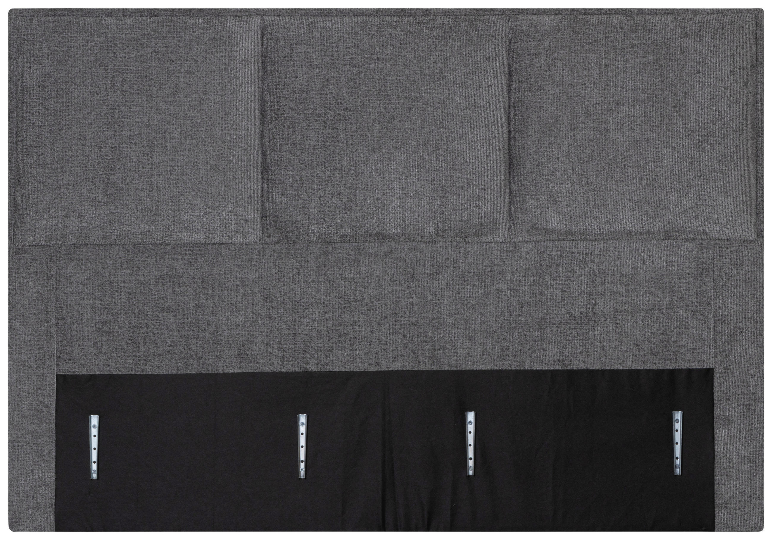 HUVUDGAVEL 180/118/12 cm  - mörkgrå, Klassisk, trä/textil (180/118/12cm) - Ambiente