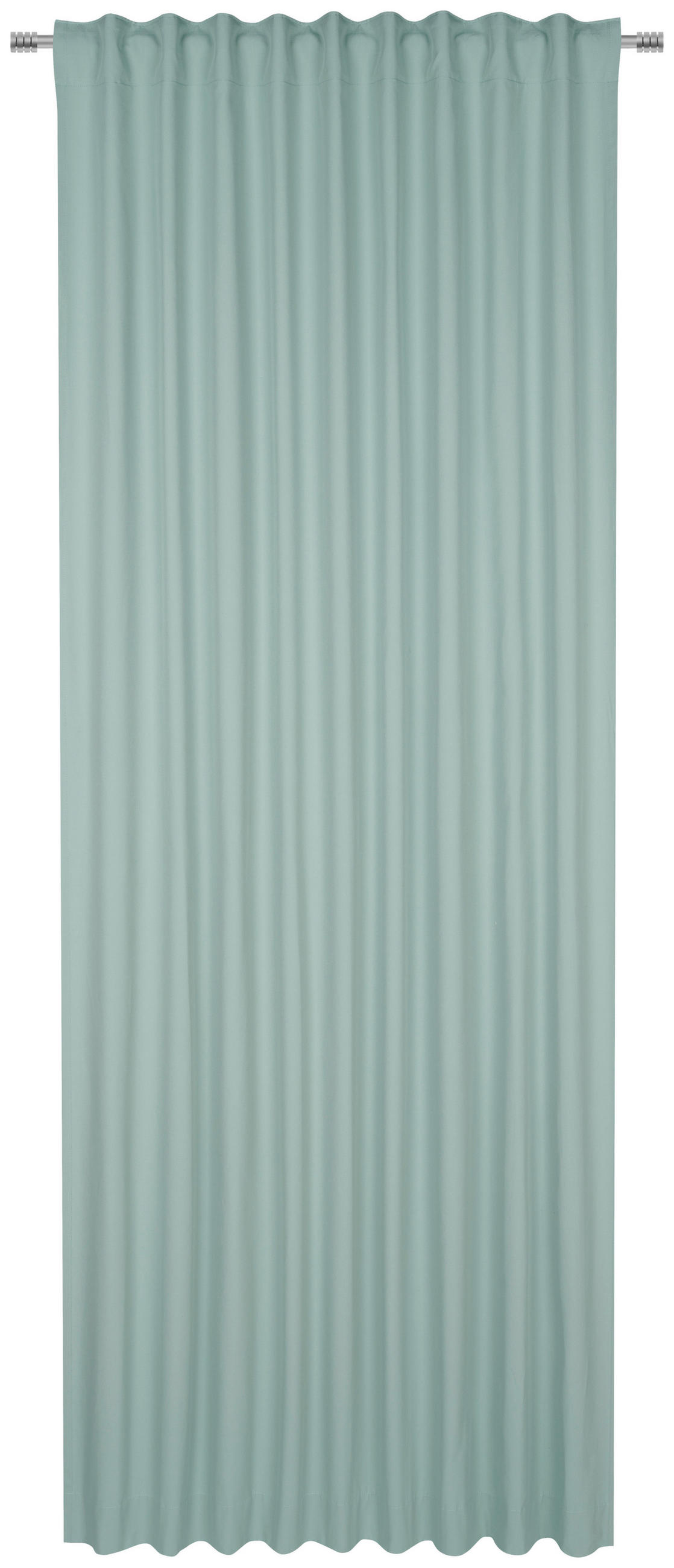 Draperie Confecționată opac  - verde jad, Basics, textil (140/255cm) - Bio:Vio