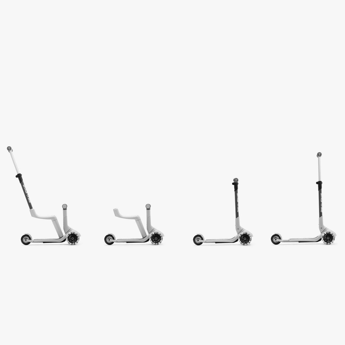 KINDERSCOOTER Xtrend Mini-ride  - Weiß, Basics, Metall (24/90,5/66cm)