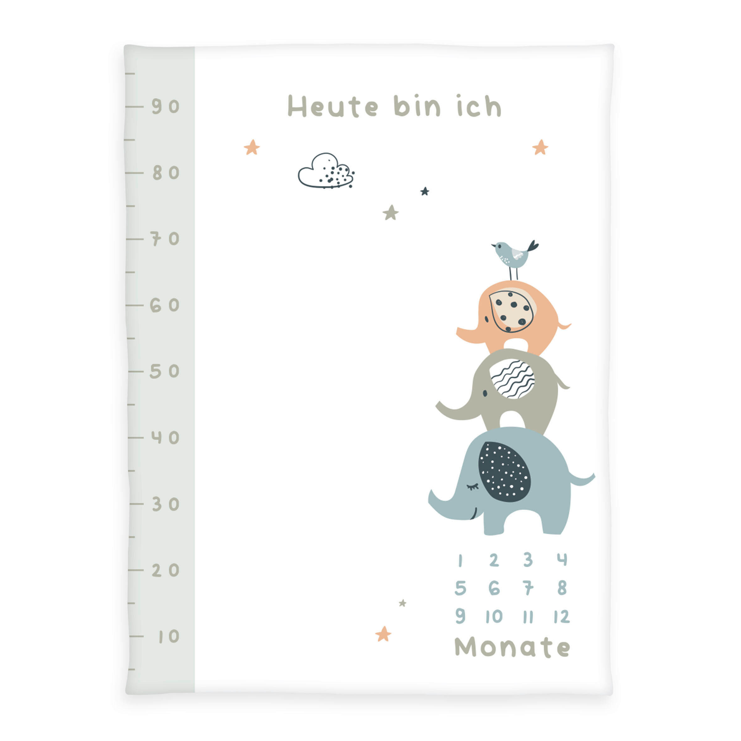 BABYDECKE 75/100 cm  - Multicolor/Weiß, Basics, Textil (75/100cm) - Herding