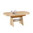 COUCHTISCH Ahorn furniert Ahornfarben - Ahornfarben, KONVENTIONELL, Metall (125(165,5/71/56-75cm) - Venda