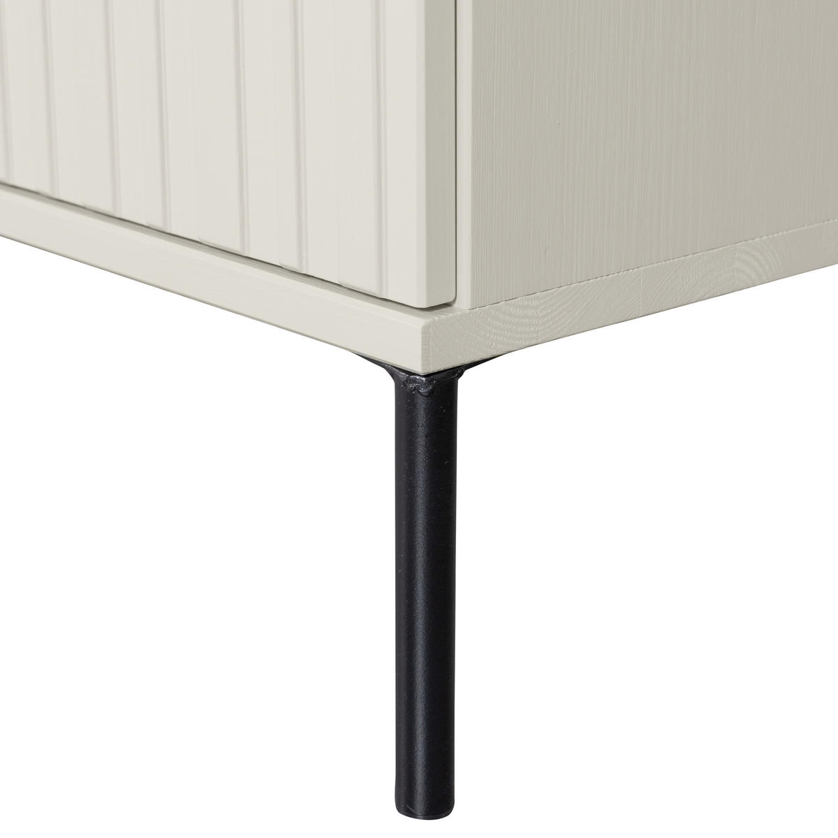 GARDEROBENSCHRANK Gravure  in 60/210/42 cm  - Schwarz/Grau, Design, Holz/Metall (60/210/42cm) - Livetastic