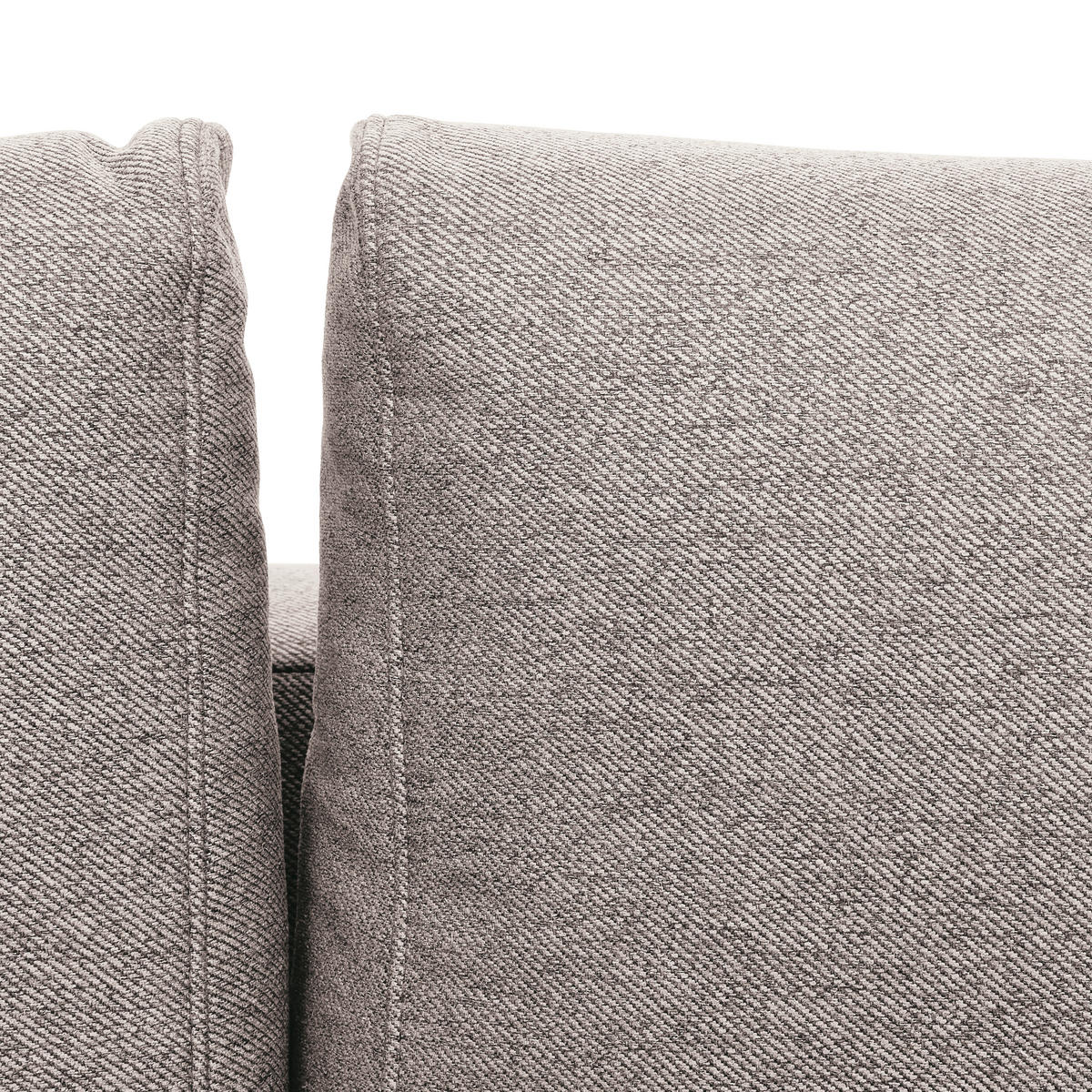 ECKSOFA in Flachgewebe Naturfarben  - Eiche Wotan/Naturfarben, Konventionell, Holz/Textil (255/157cm) - Carryhome