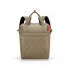 RUCKSACK Rhombus Olive  - Olivgrün, Basics, Textil (25/40/17cm) - Reisenthel