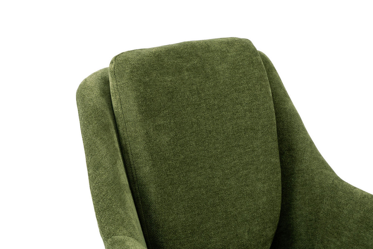 DREHSTUHL Webstoff Grün, Schwarz  - Schwarz/Grün, Modern, Kunststoff/Textil (58/91-99/71cm) - MID.YOU