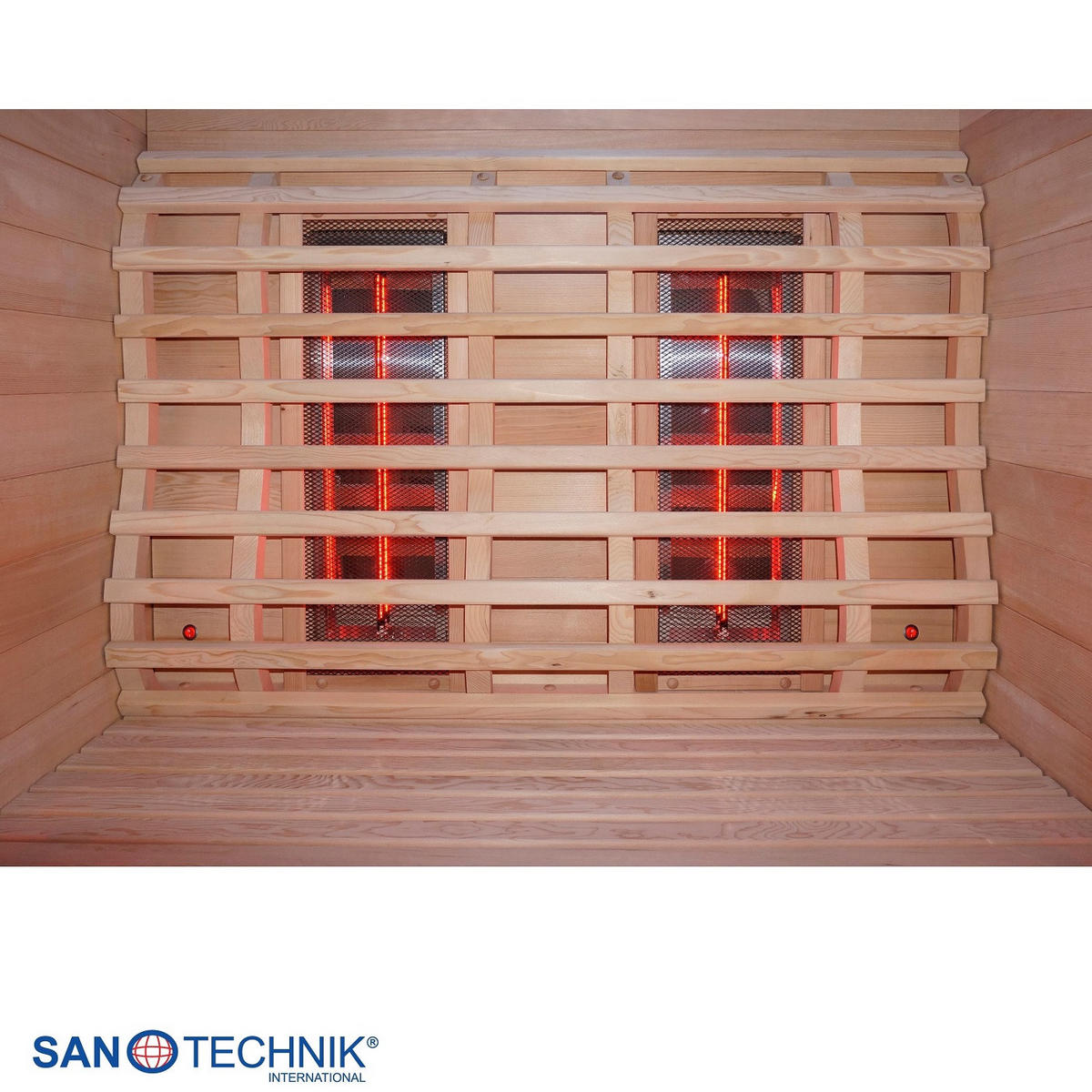 INFRAROTKABINE RUBY 2 für 2 Personen Ruby 2  - Naturfarben, Basics, Holz (120/195/100cm) - Sanotechnik