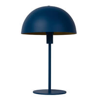 TISCHLEUCHTE - Blau/Messingfarben, Design, Metall (25/40cm) - Lucide