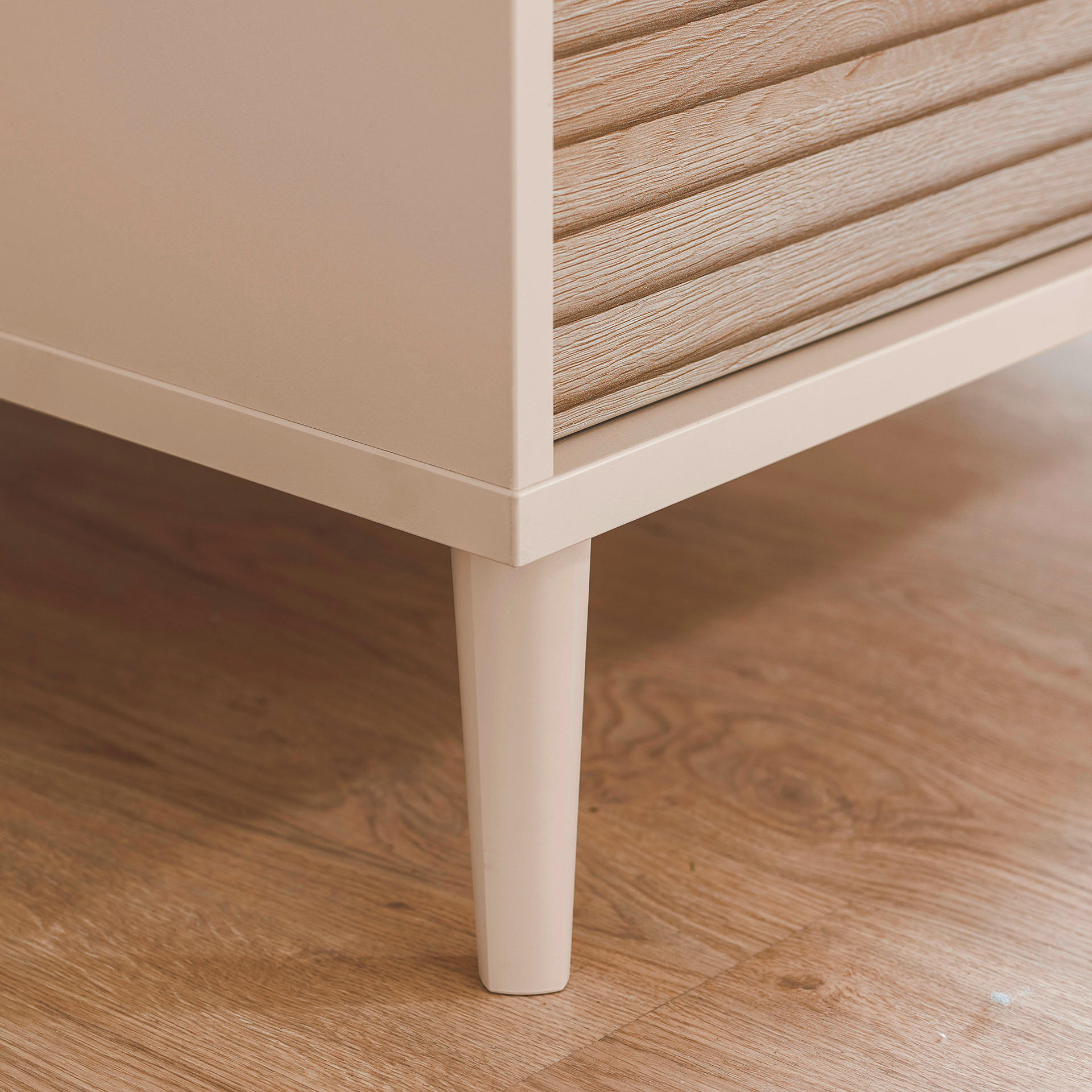 BABYREGAL Eefje Beige, Eichefarben  - Eichefarben/Beige, Basics, Holzwerkstoff (94,8/139,2/41,1cm) - Paidi