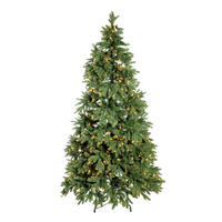 WEIHNACHTSBAUM 210 cm  - Grün, Basics, Kunststoff/Metall (122/210/122cm)