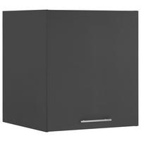 AUFSATZSCHRANK 68/76/68 cm   - Chromfarben/Anthrazit, Design, Holzwerkstoff/Metall (68/76/68cm)